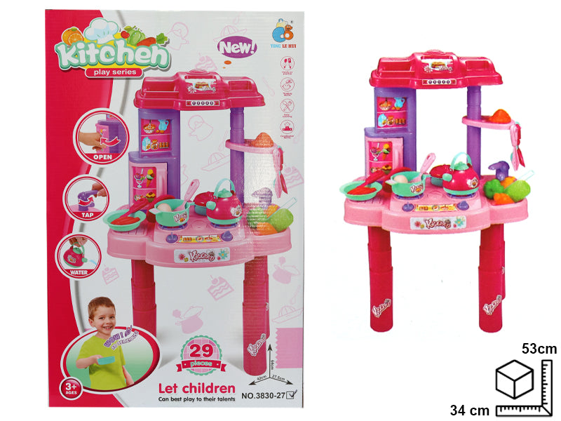 SET COCINA EN PLASTICO DIM:53X34X10CM