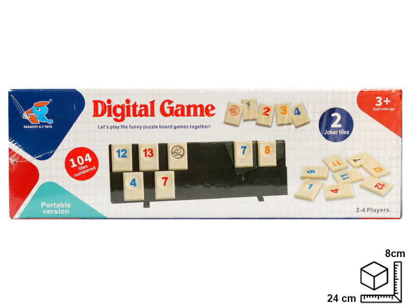 JUEGO DE MESA DIDACTICO EN PLASTICO DIM:24X8X8CM