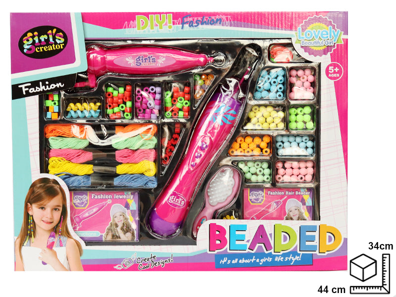 SET PARA PEINAR EN PLASTICO DIM:44X7X34.5CM