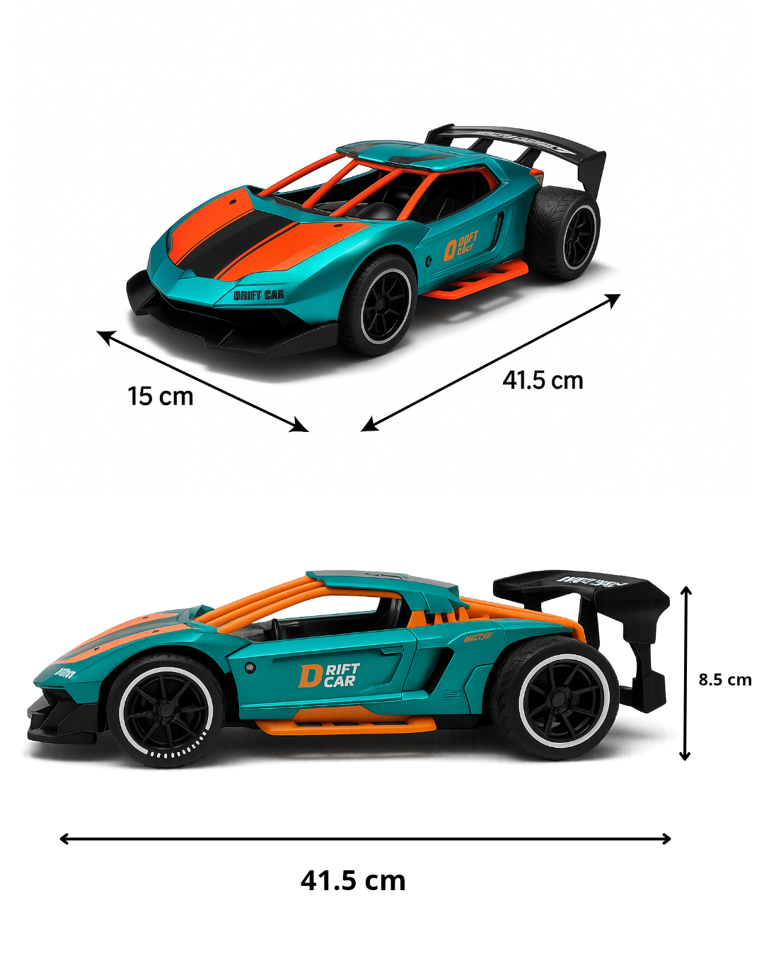 Drift Car de Control Remoto con Humo Escala 1:16