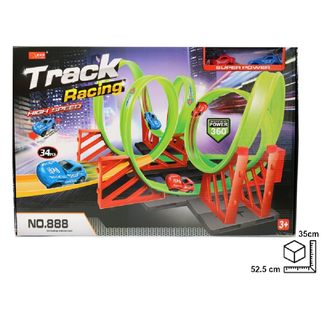 PISTA DE CARROS DIM:52.5X35.2X6.5CM