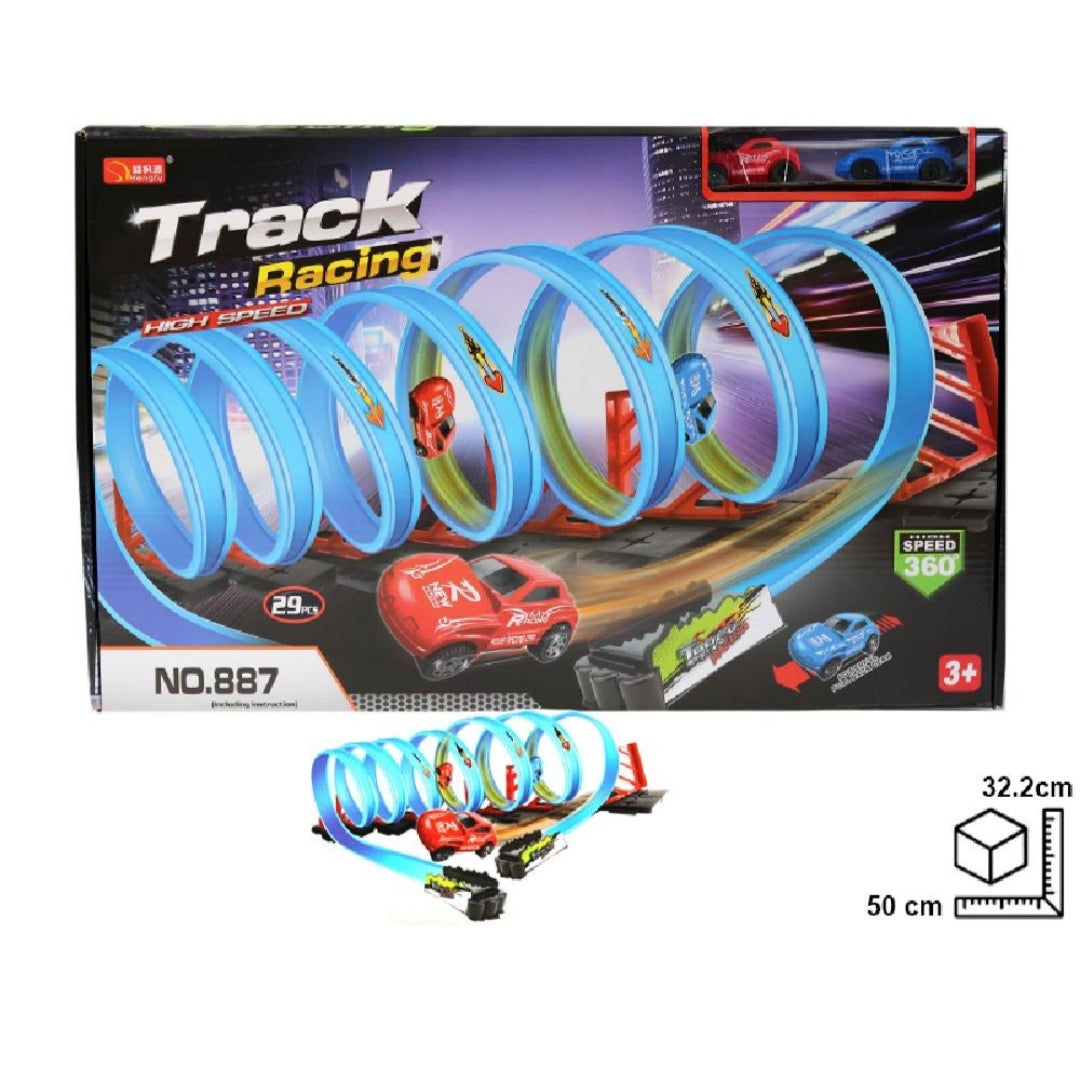 PISTA DE CARROS DIM:50X32.2X6CM