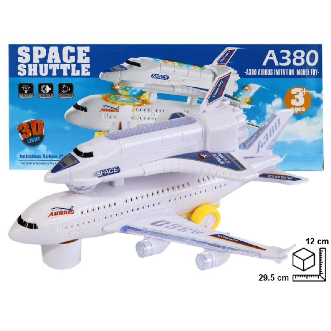 AVION A PILA DIM:29.5*8*12CM