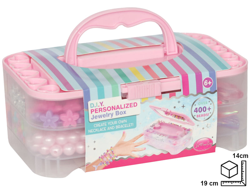 MALETA SET PARA HACER COLLARES DIM:19X13.5X8CM