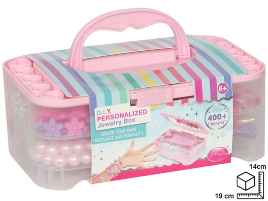 MALETA SET PARA HACER COLLARES DIM:19X13.5X8CM