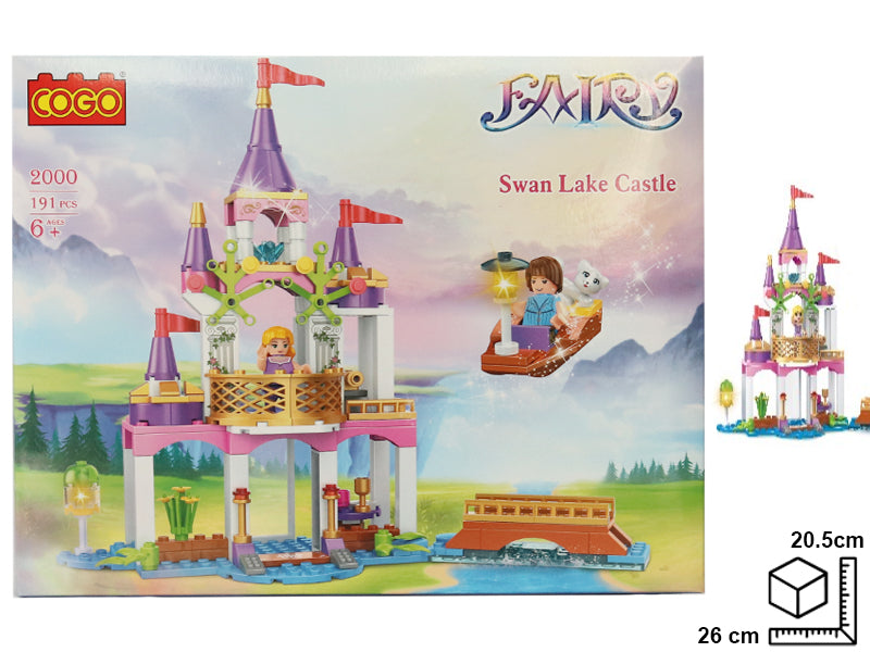 FICHAS PARA ARMAR CASTILLO EN PLASTICO DIM:26*20.5*5.5CM