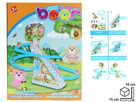 PISTA DE OSOS CON SONIDO 19*15*8CM