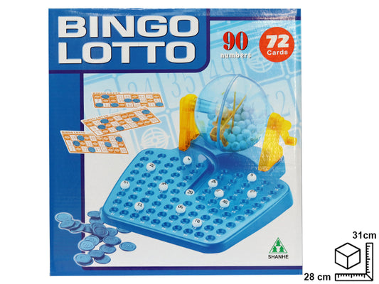 BINGO EN PLASTICO DIM:28.5*31*14CM