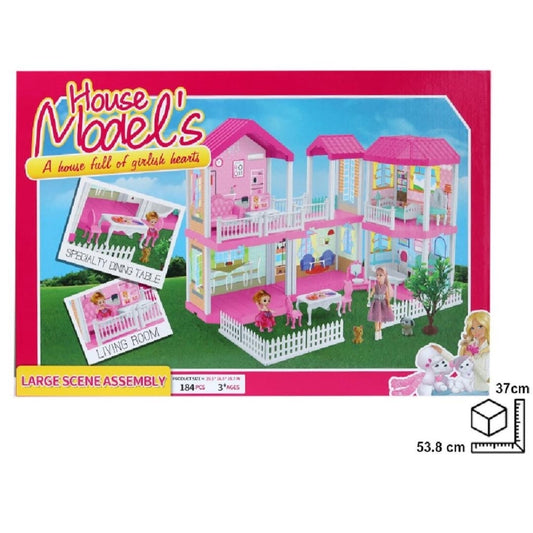 CASA PARA ARMAR DIM:53.8X37X13.2CM