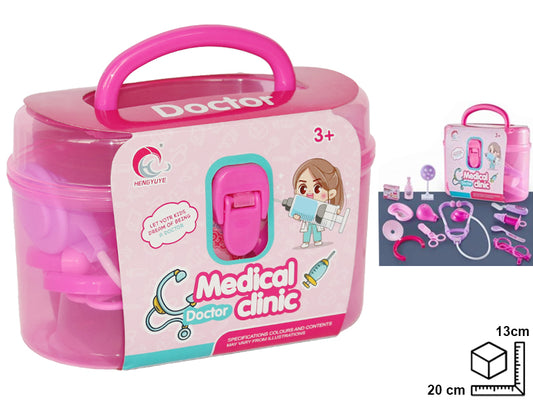 MALETA DE DOCTORA EN PLASTICO DIM:20*11*13CM