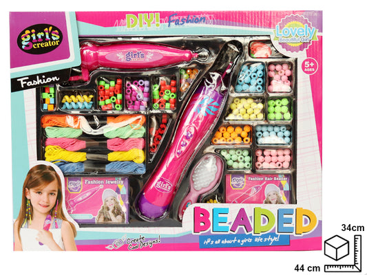 SET PARA PEINAR EN PLASTICO  DIM:44X7X34.5CM