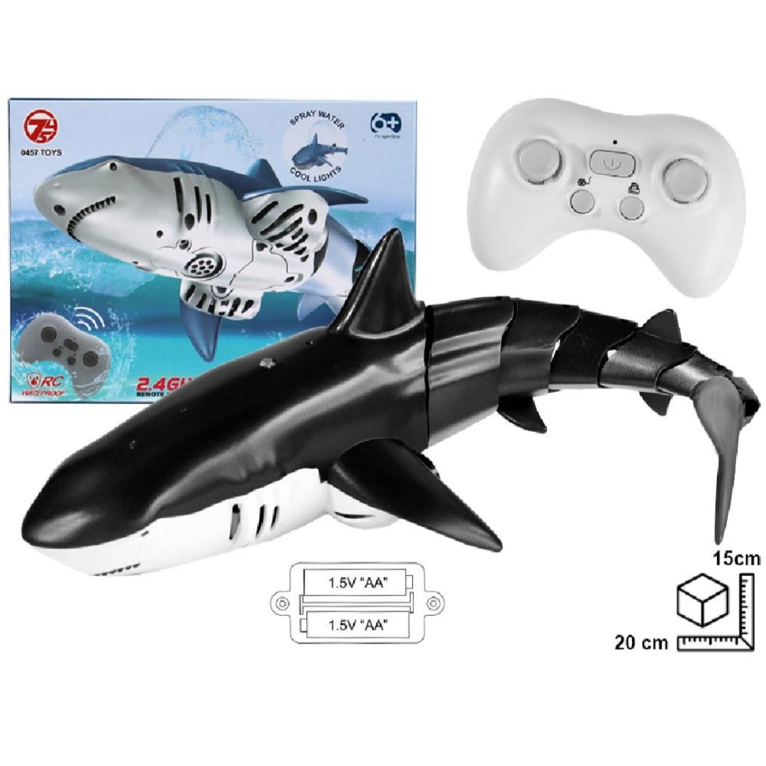 TIBURON CONTROL CON BATERIA RECARGABLE USB DIM:20X11X15CM