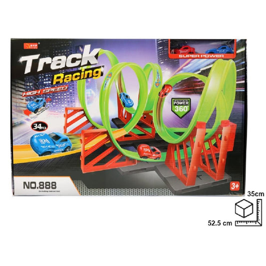 PISTA DE CARROS DIM:52.5X35.2X6.5CM