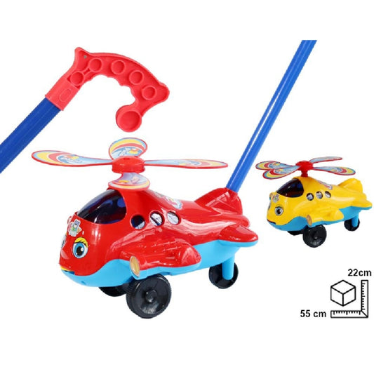 AVION CON PALO DIM:55X22X23CM